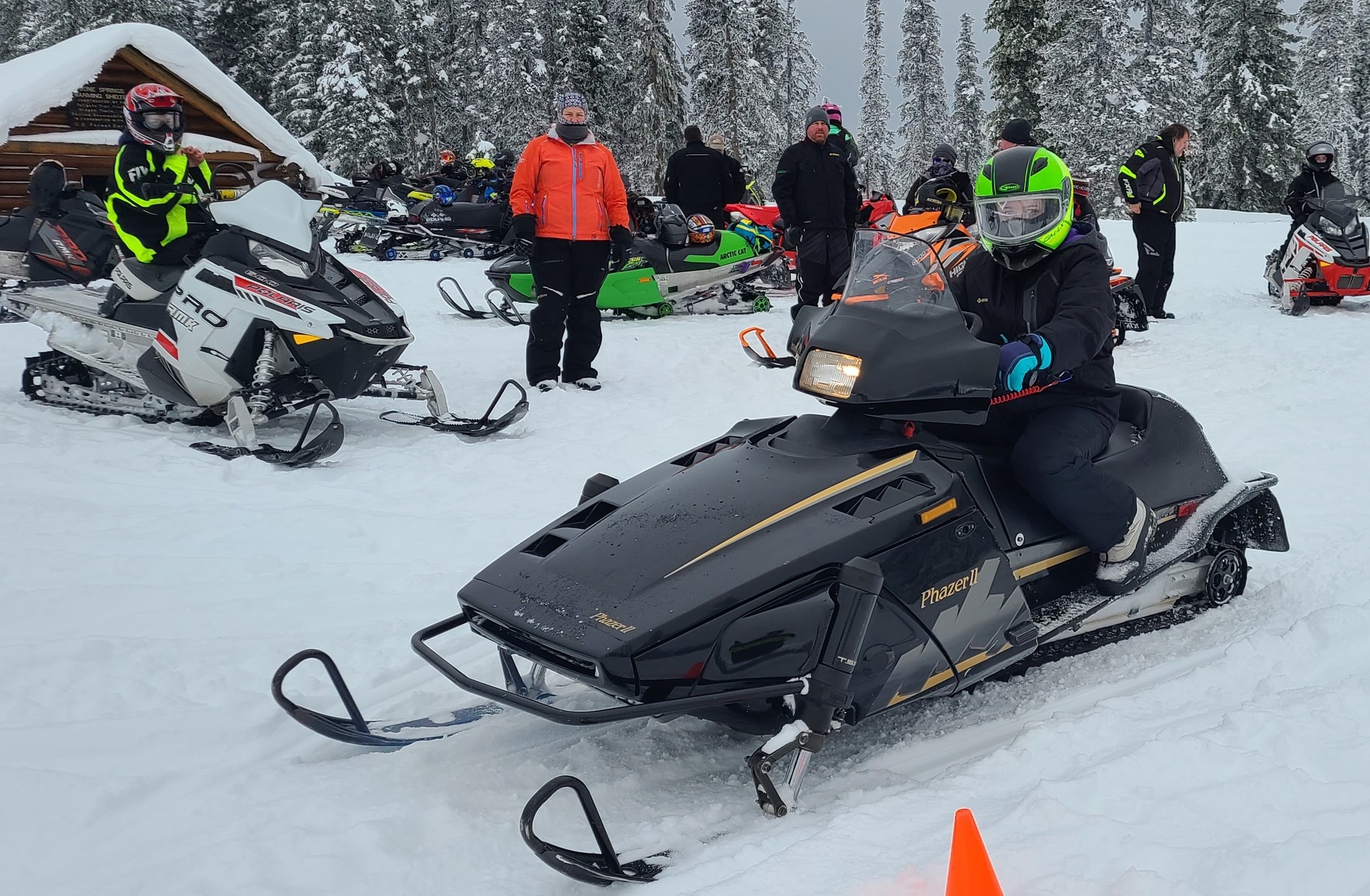 Sluggish start to season has NE Oregon snowmobile riders waiting for storms